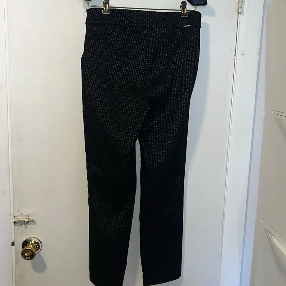 UP! Twinkle Techno Black and Shimmer Pull on Pants-8